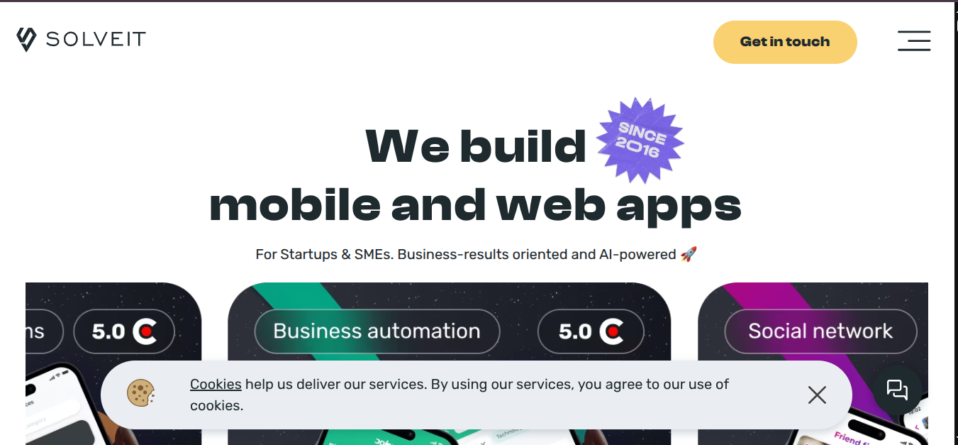 a snapshot of the company mentioned under the list of top saas development companies from India